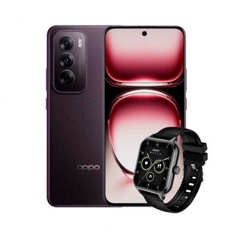 Celular OPPO Reno 12 512GB 5G Morado Obsequio SmartWatch