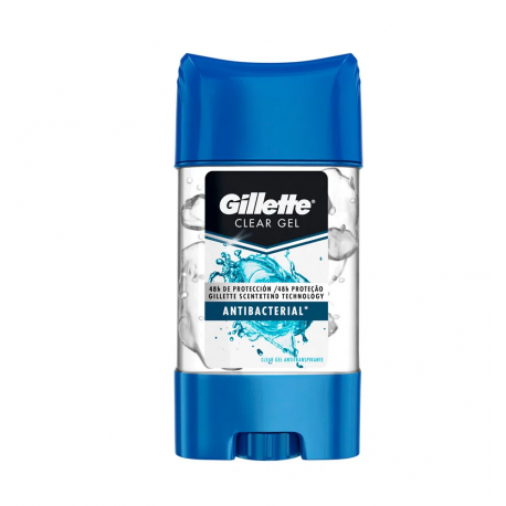 Desodorante Gel Gillette Antibacterial 113g