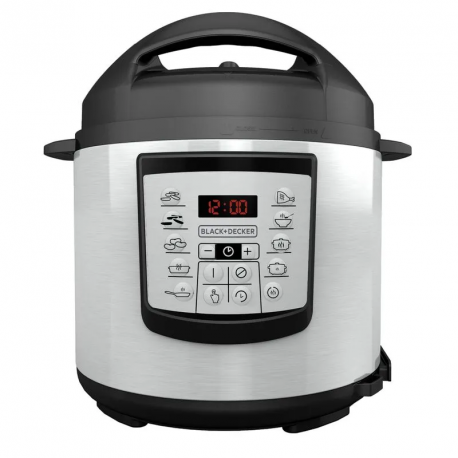 Olla Presión Black & Decker Mult Pr100 B+D 6L