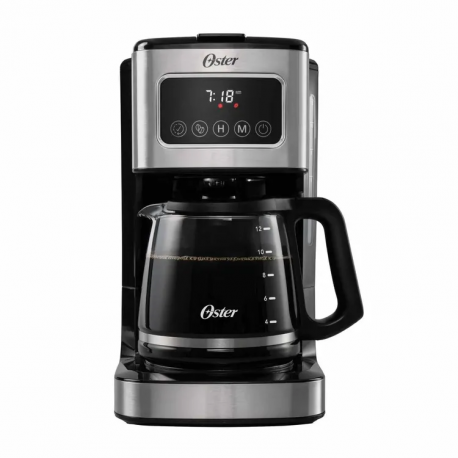Cafetera OSTER BVSTDC4403 Programable 12 Tazas con Pantalla Táctil Negro
