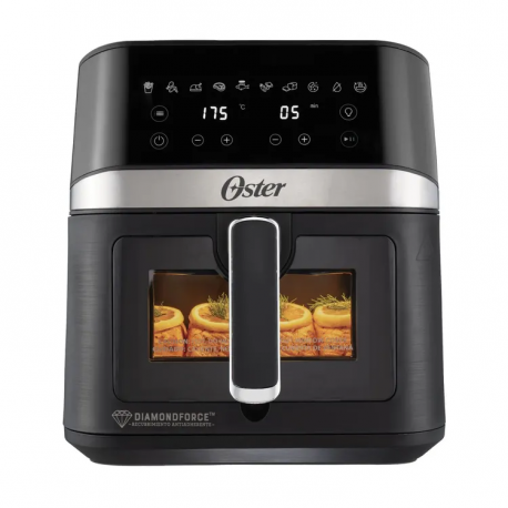 Freidora De Aire Oster 6lts Digital Diamond Force Con Ventana