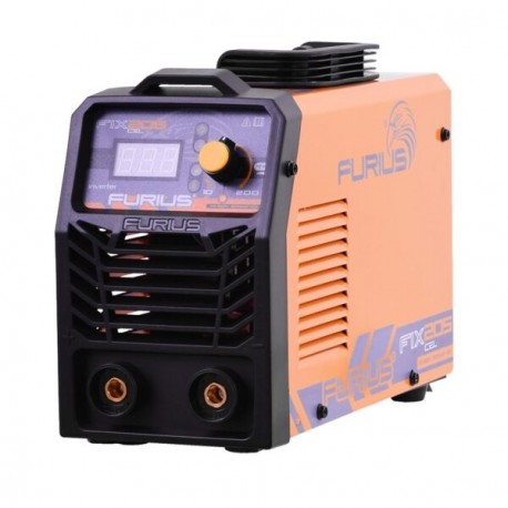 Soldador Inversor Furius 200A 110-220 Fix205