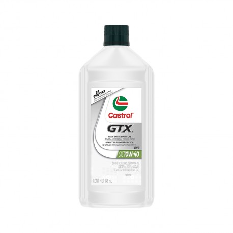 Aceite Castrol  GTX 10W40 Cuarto