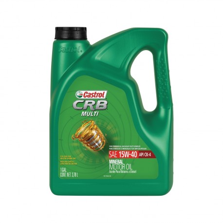 Aceite Castrol CRB Multi 15W40 CK4 1 Galon / Caja X 3 Unidades