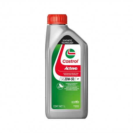 Aceite Castrol Actevo Para Motos 20W50 X 1 Litro