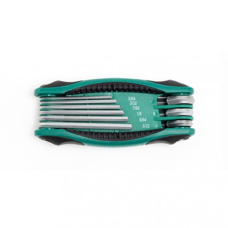 JUEGO DE LLAVE SATA HEXAGONAL PLEGABLE  9PZ