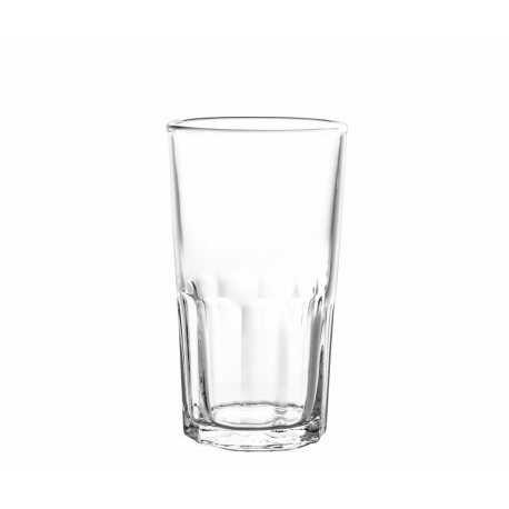 Vaso Cristar Liso Nova 11.3oz Canastilla X 6 Unidades