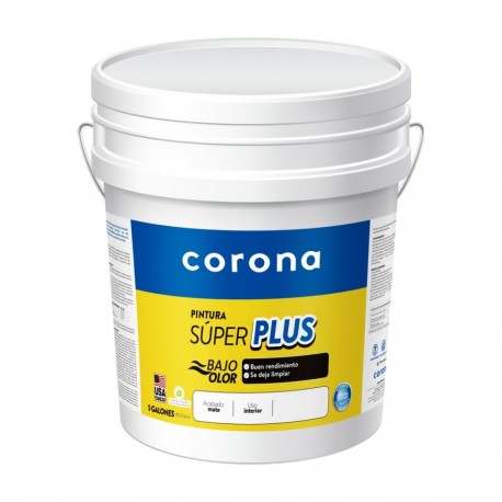 Pintura Corona S. Plus Blanco Tipo I (5G)