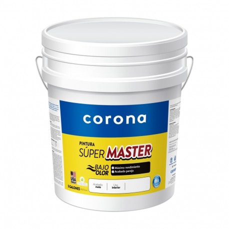 Pintura Corona S. Master Blanco Tipo II (5 Gl)