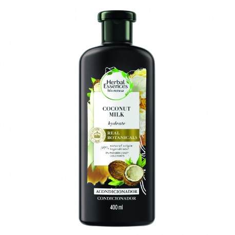 Acondicionador Herbal Essences Hydrate Coco Milk 400ml
