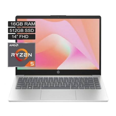 Portatil HP 14 Em0009la Amd Ryzen 5- Dr