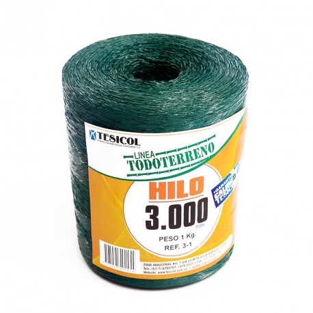 Hilo Tesicol 3-1 x3000mt Todoterreno Paquete x6