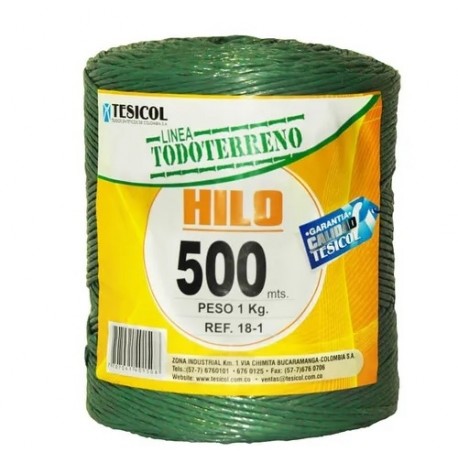 Hilo Tesicol Todoterreno Bobina 18-1 x 500 mt x 6 und