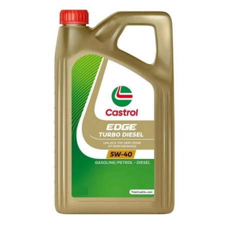 Lubricante Castrol Para Motor Edge Turbo Diesel  5W-40 4X4L H