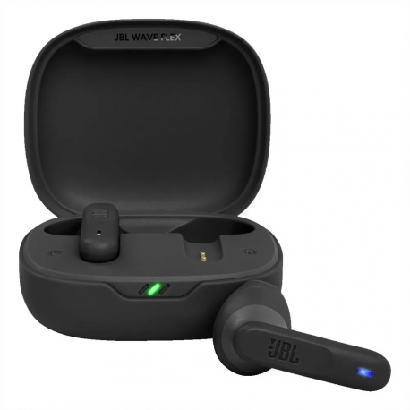 Jbl Wave Flex Auriculares Bluetooth Tws Deep Bass Blk Negro