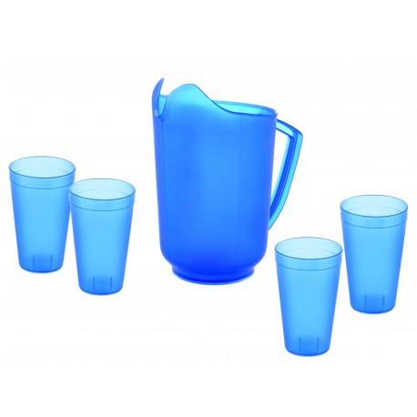 Combo Vanyplas Jarra 1.8 Litros + 4 Vasos 12 Onzas