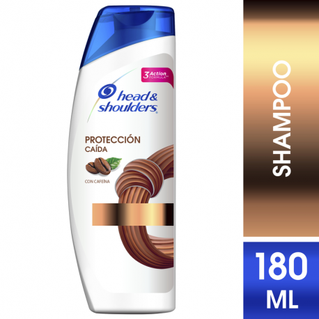 Head & Shoulders Protección Caída Con Cafeína Shampoo 180ml