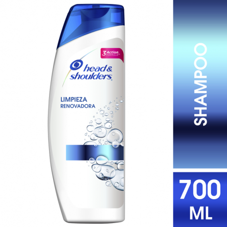 Shampoo Head & Shoulders Limpieza Renovadora, 700ml