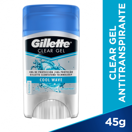Desodorante en Gel Gillette Cool Wave Clear Gel 45 g