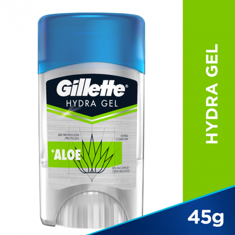 Desodorante Gillette Hidra Gel Aloe En Barra X 45gr