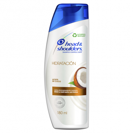 Head & Shoulders Hidratación Aceite De Coco Shampoo 180 ml