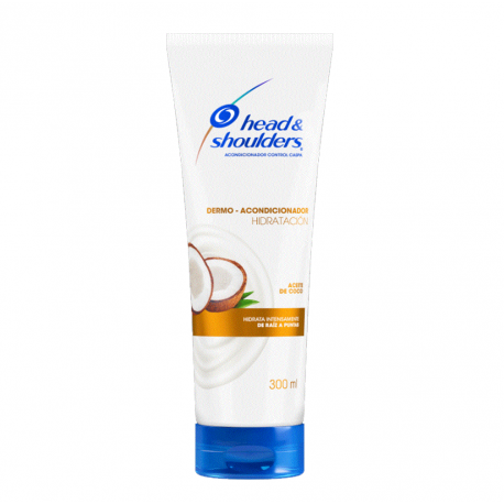 Head & Shoulders Hidratación Aceite De Coco Acondicionador Control Caspa 300 ml