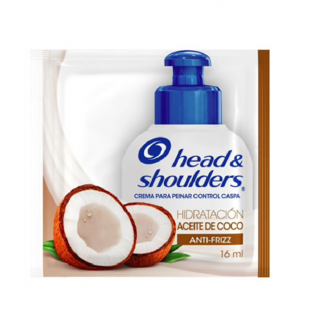 Crema para peinar Head Hidratación Aceite Coco Anti-Frizz 