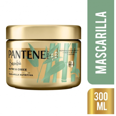 Mascarilla Pantene Pro-V Bambú Nutre & Crece 300 ml