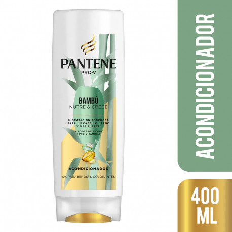 Acondicionador Pantene Pro-V Bambú Nutre & Crece 400 ml