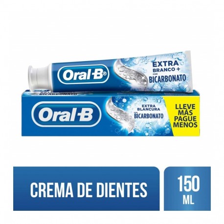 Crema dental Oral B bicarbonato 150ml