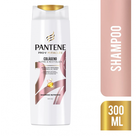 Shampoo Pantene Colágeno Nutre Y Revitaliza X 300Ml