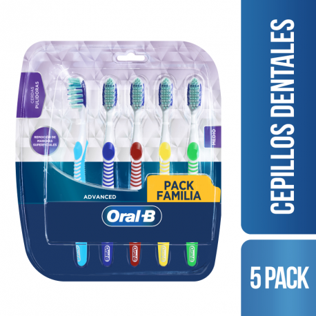 Oral B 3D White Radiant Cepillo Dental 5 Un.