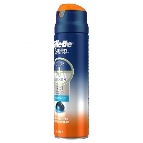 Gillette Fusion Proglide Hidrante Gel De Afeitar 198 g
