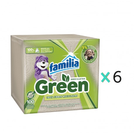 Kit Virtual 6paquetes Serv Green X100 Dto 10% Familia