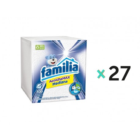 Kit virtual 27 Servilletas AcolchMedX100 Dt15% Familia