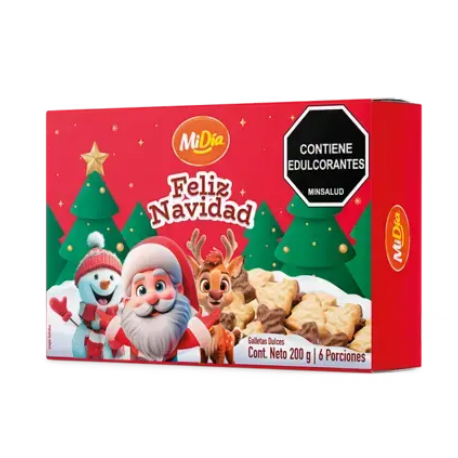 Galletas Caja Navidad MiDía 200gr