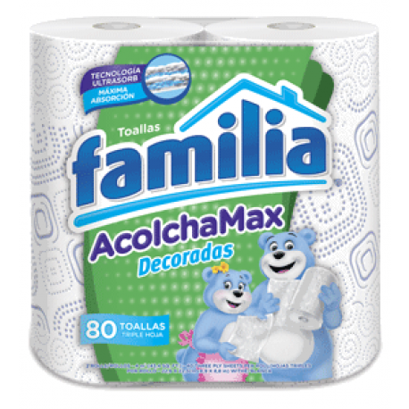 Toallas Familia Acolchamax Extra Grande x 80H