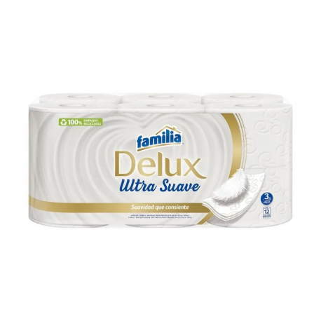Papel Higiénico Familia Delux 29 Mts X12 Unds