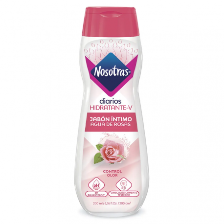 Jabón Intimo Nosotras Agua De Rosas X 200ml