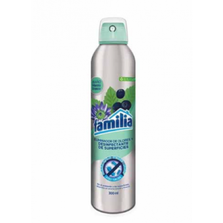 Eliminador De Olor Familia Baño Menta X300ml