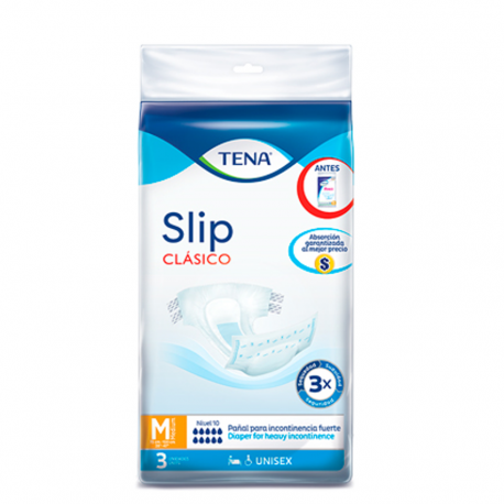 Tena Slip Clasico Medium X3