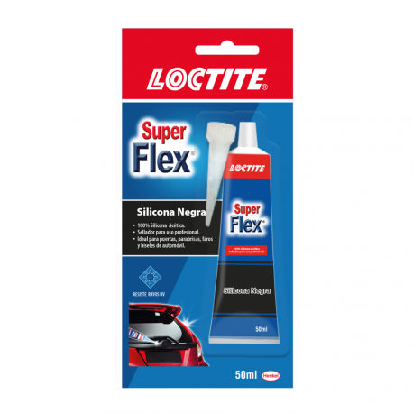 Loctite Super Flex Negra 50 ml