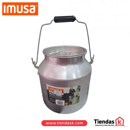 Lechera Aluminio 14 Litros Imusa