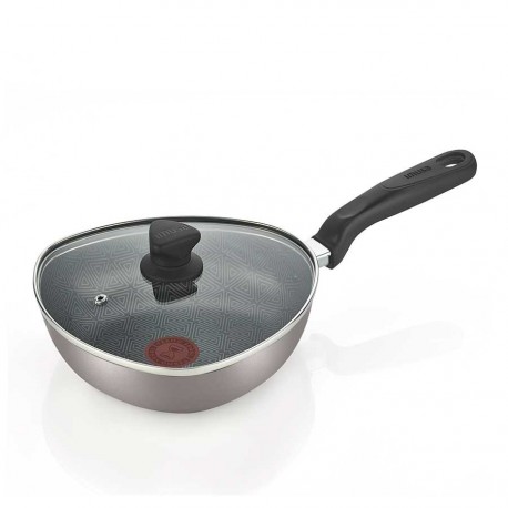 Wok Imusa 24Cm con Tapa de Vidrio Talent