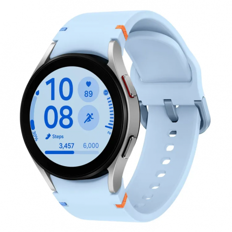 Reloj SAMSUNG Galaxy Watch FE 40 mm Contorno Plateado, Correa azul