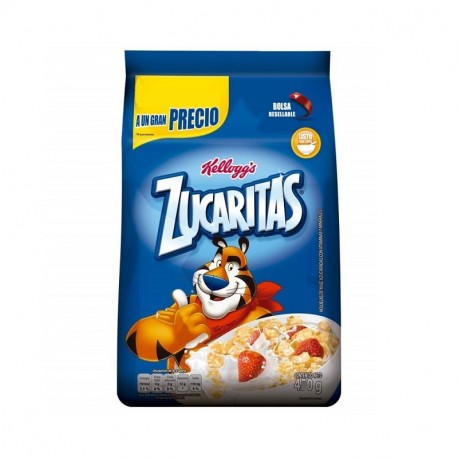 Bolsa de cereal Zucaritas 410gr Kellogg