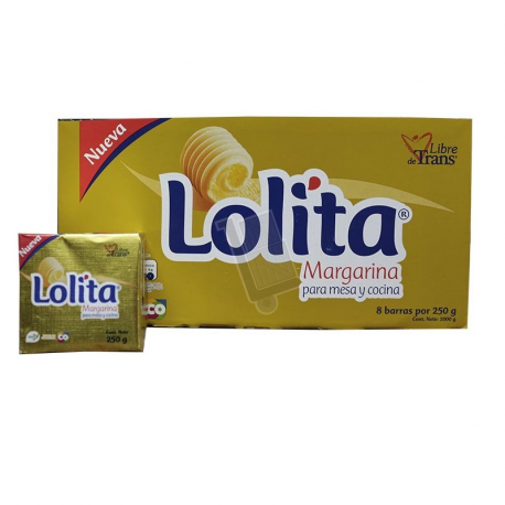 Mantequilla Margarina Lolita 250g x 8und