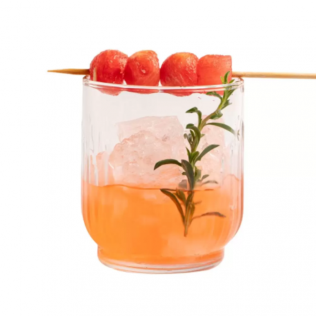 Vaso Cristar Barcelona Rocks 12 3/4oz Canastilla X 6 Unidades