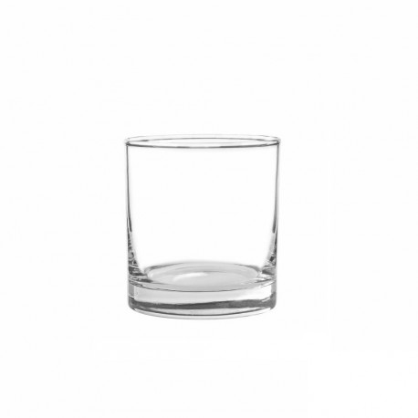 Vaso Cristar Lexington Liso Rocks Canastilla X 6 Unidades