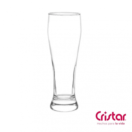 Vaso Cristar Cervecero Berlin Avispero Liso 1 Caja / 24 Unidades